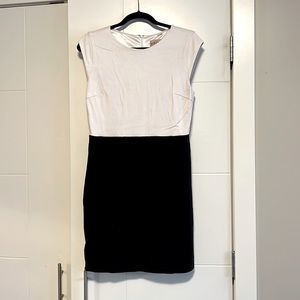 Philosophy black and white mini dress